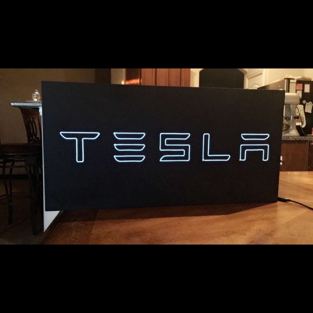 Neon light sign